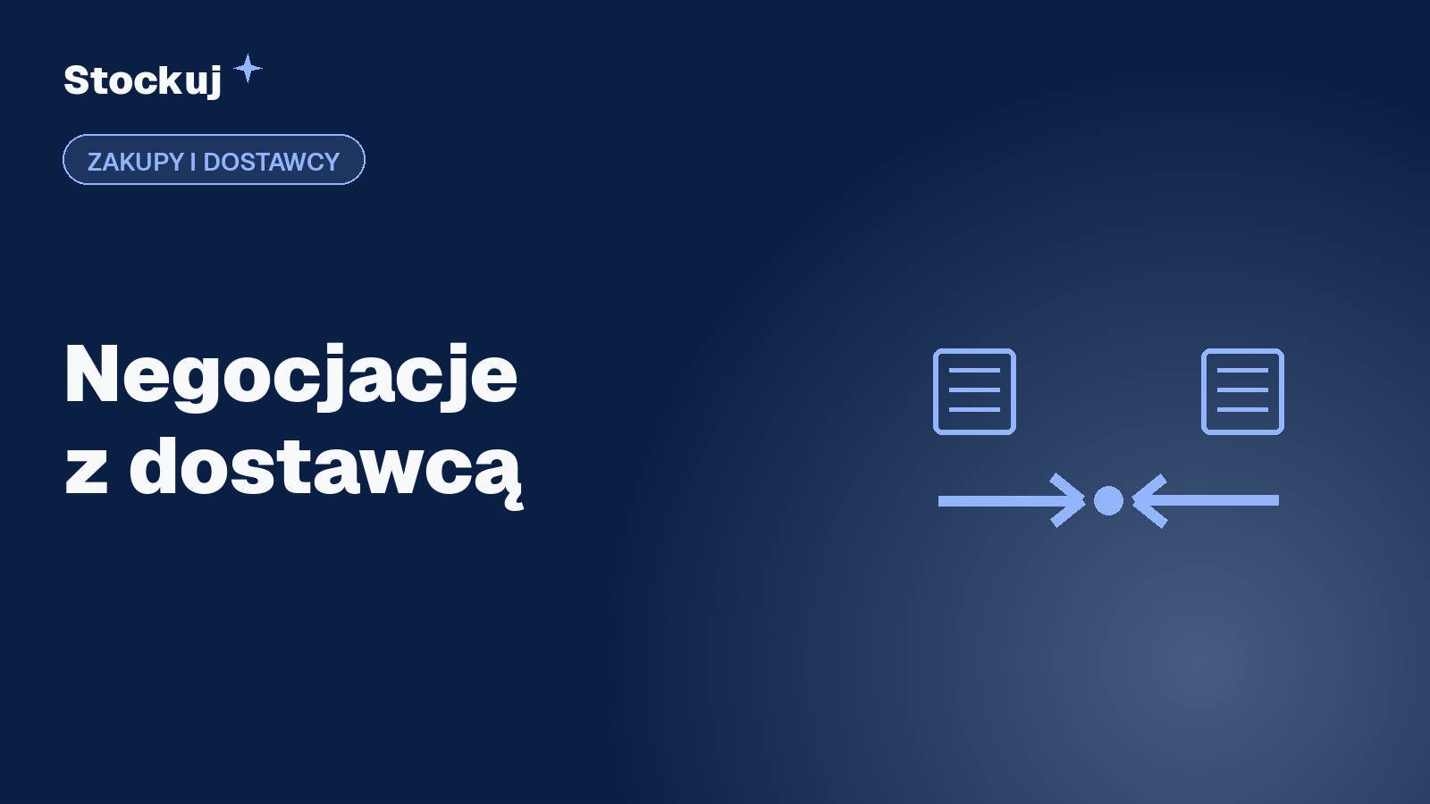 Jak negocjować z dostawcą w gastronomii